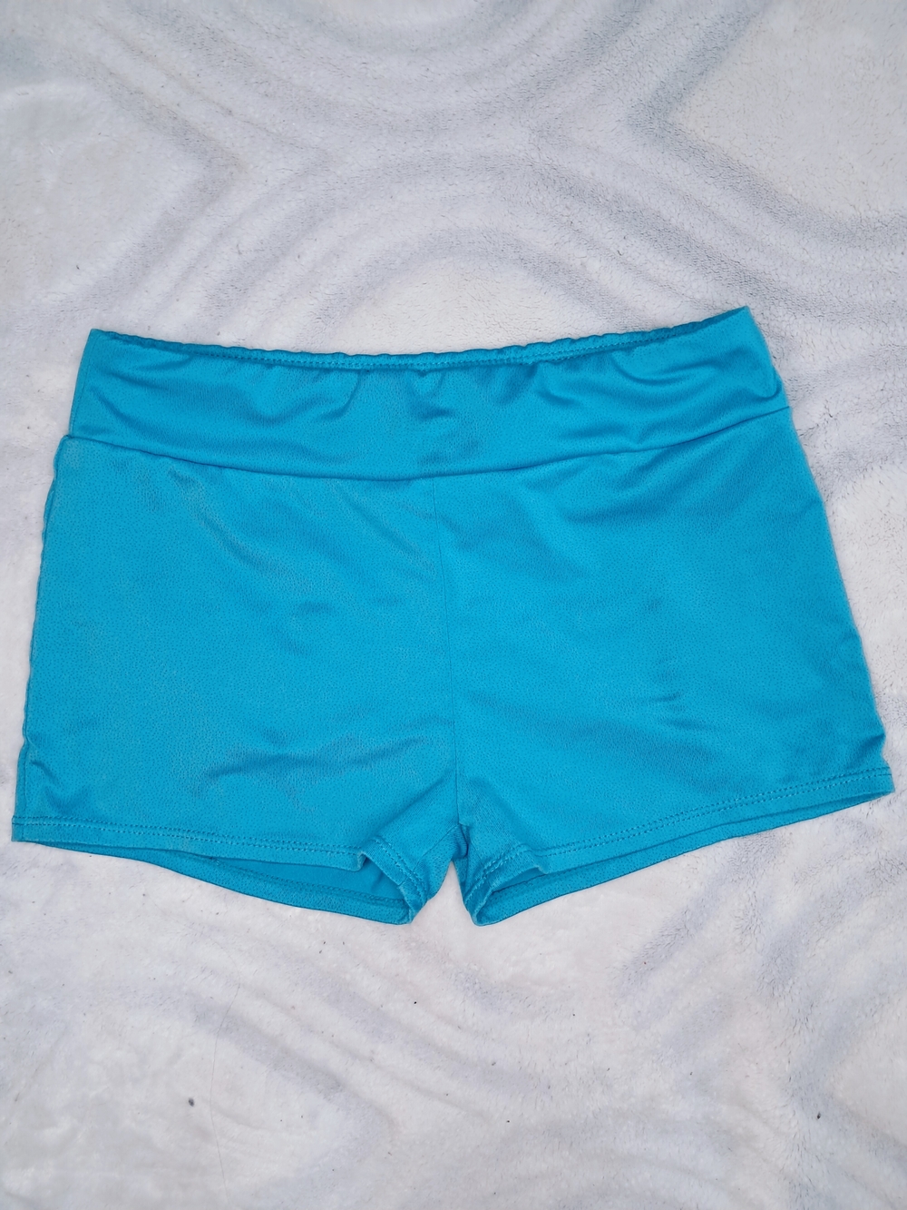 Danskin Bright Turquoise Girls' Athletic Shorts